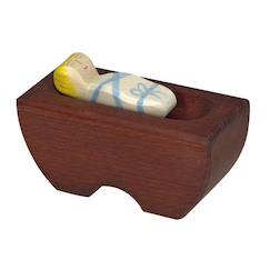 Jouet-Jeux d'imagination-Figurine crèche de noël - enfant jésus