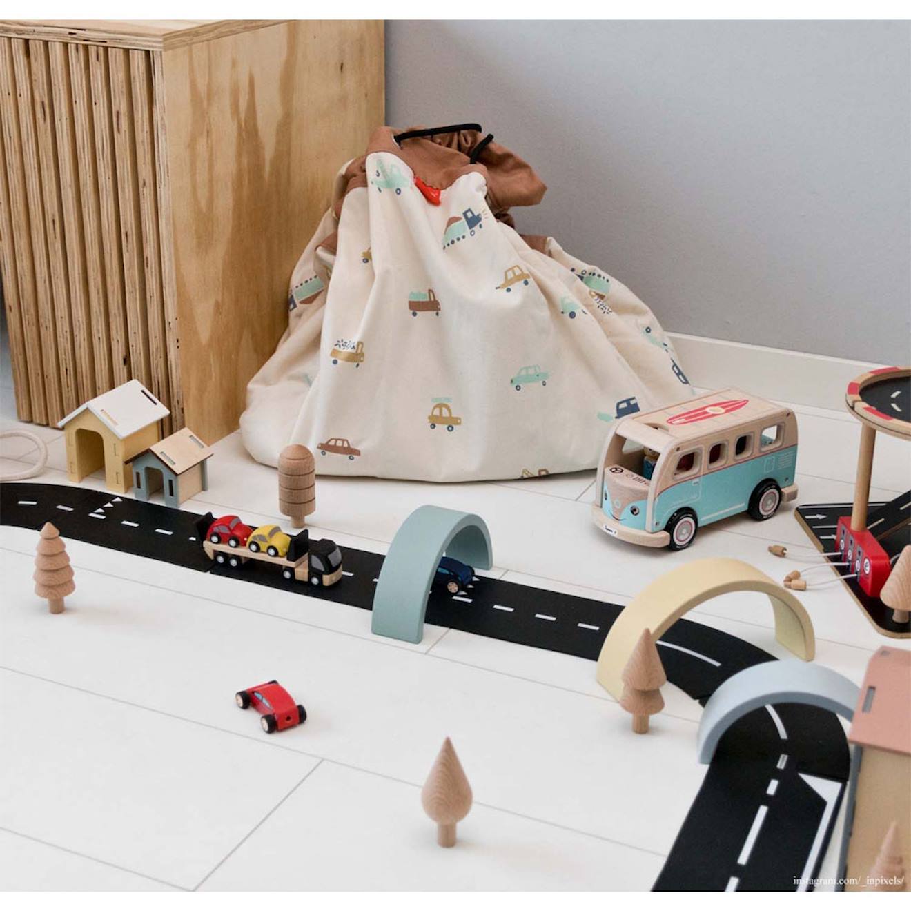 Tapis Et Sac De Rangement Big Cars Multi-coloured (Play & Go) - Image 2