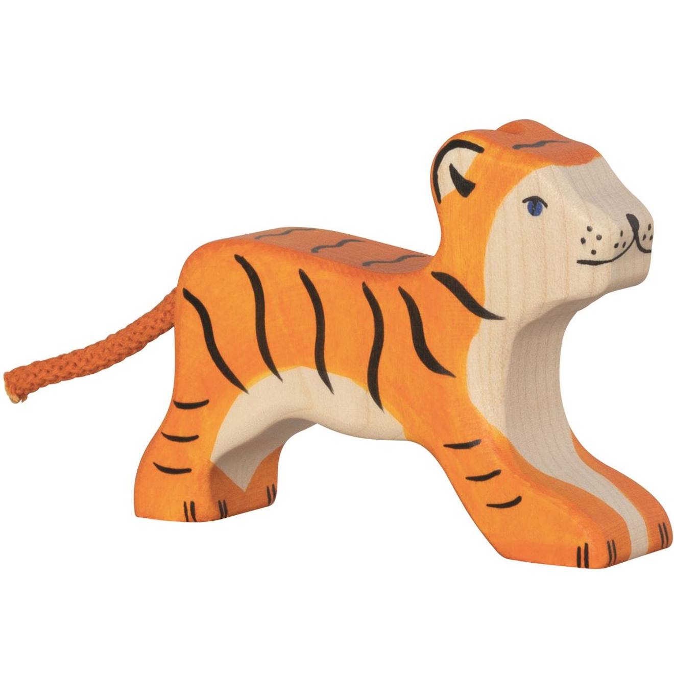 Figurine Petit Tigre Orange