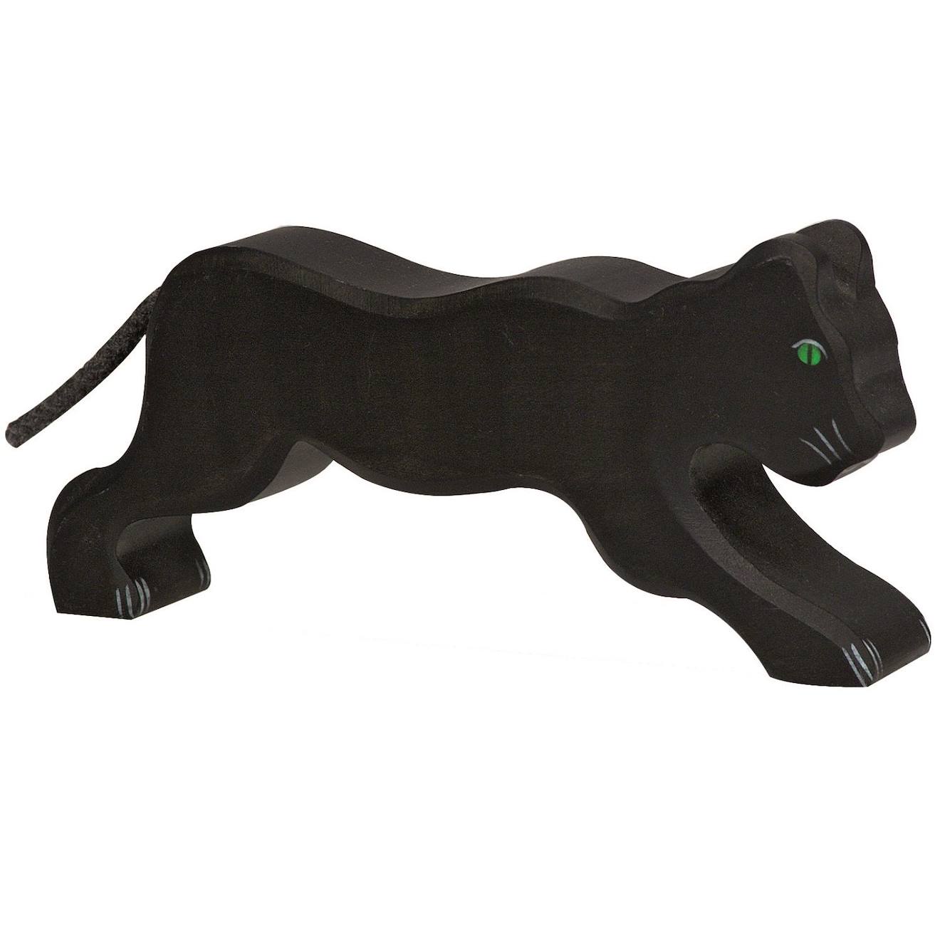 Figurine Panthère Noire Noir