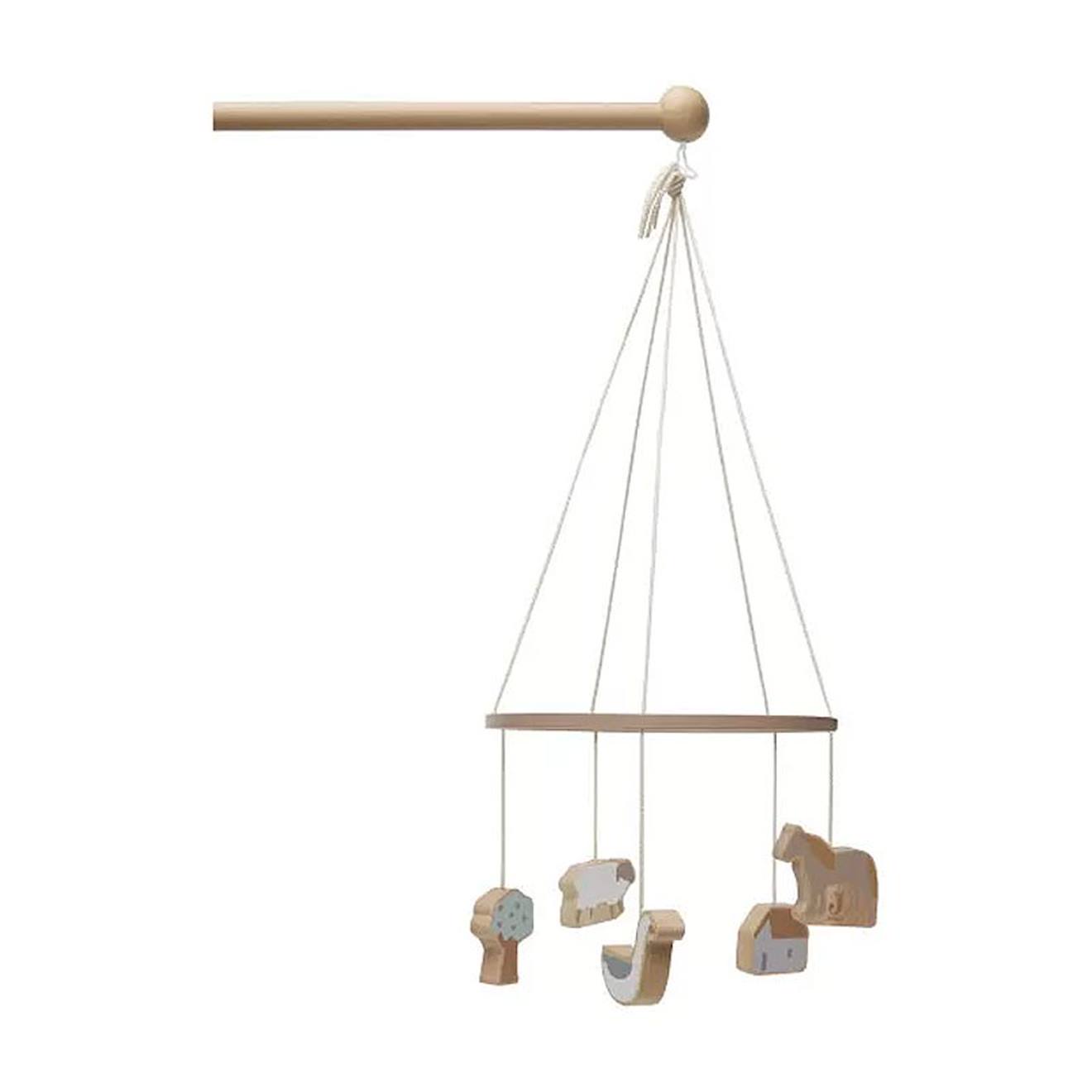 Mobile Farm En Bois Marron
