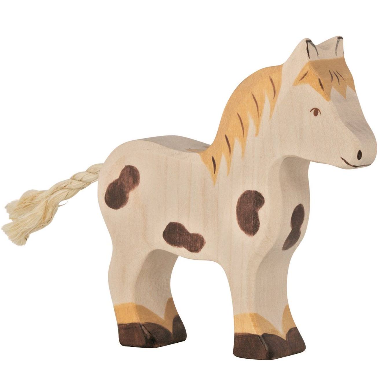 Figurine Poney Pie Beige