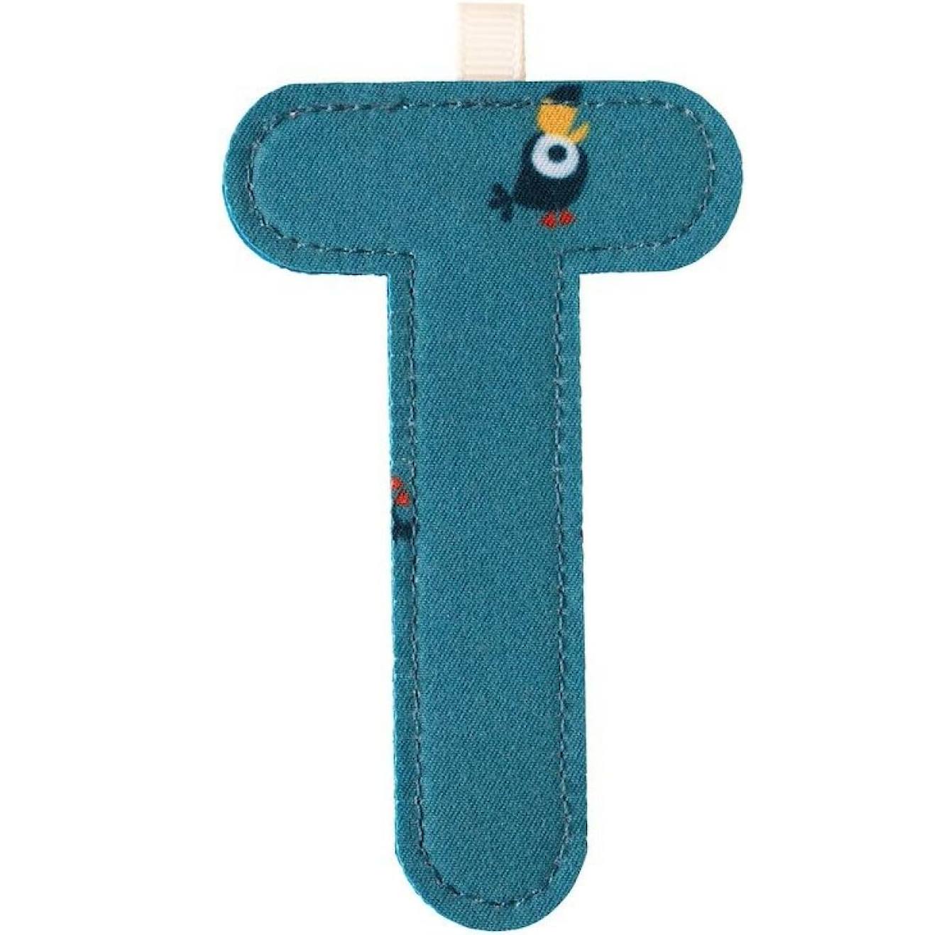 Lettre T Toucan Pablo Bleu