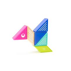 -6 blocs en bois magnétiques - colibri