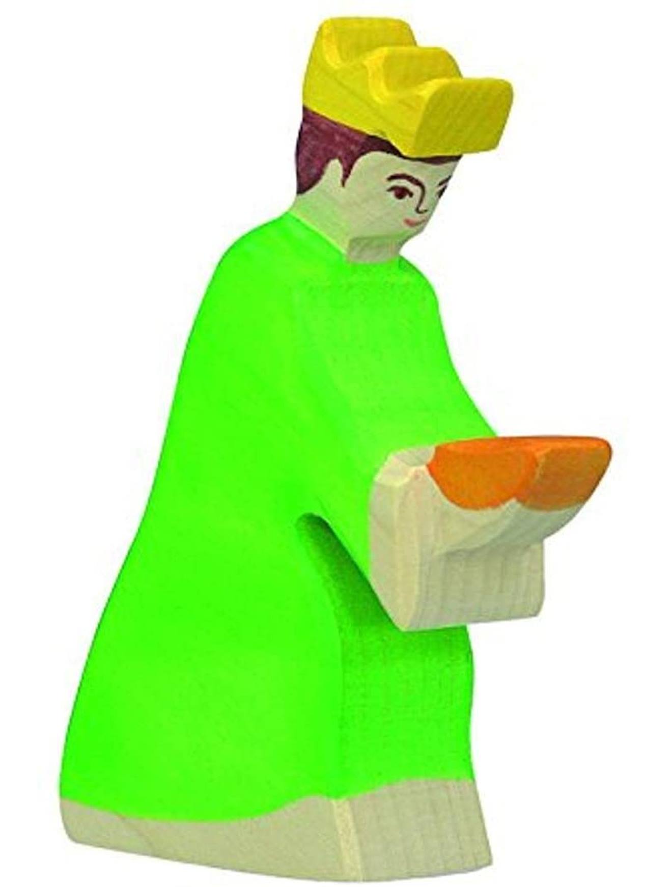 Figurine Crèche De Noël - Balthazar 3 Vert