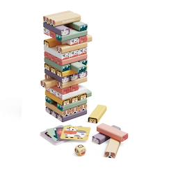 Jouet-Jeux d'imagination-Jeu éducatif de compétences wobble tower