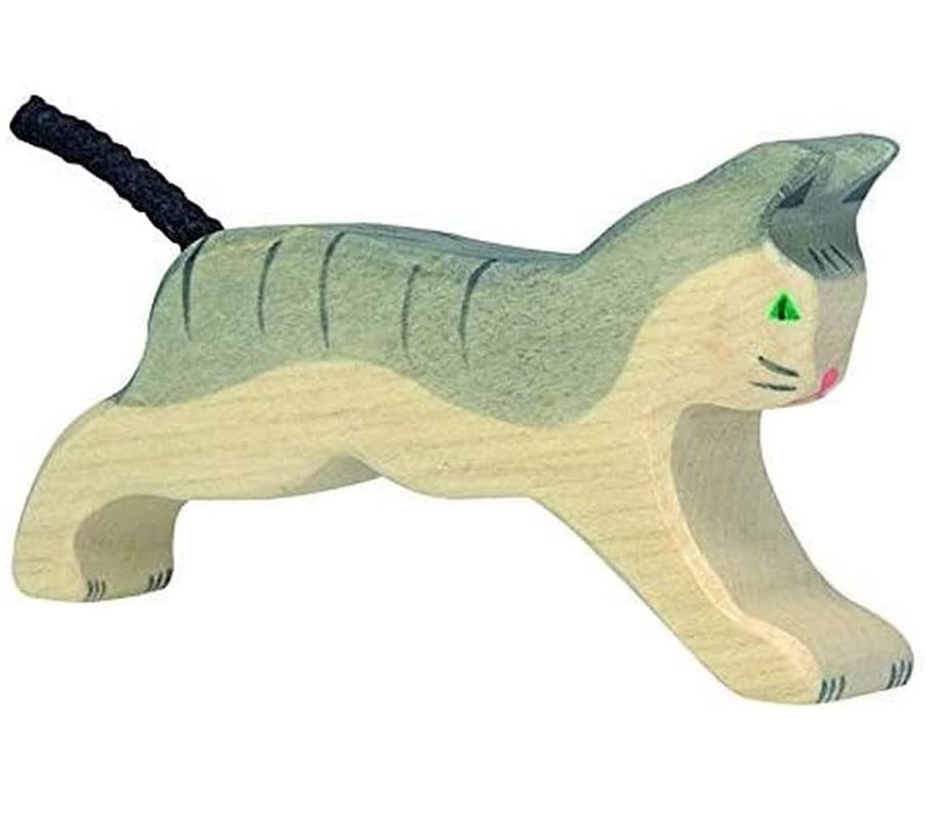 Figurine Chat Gris