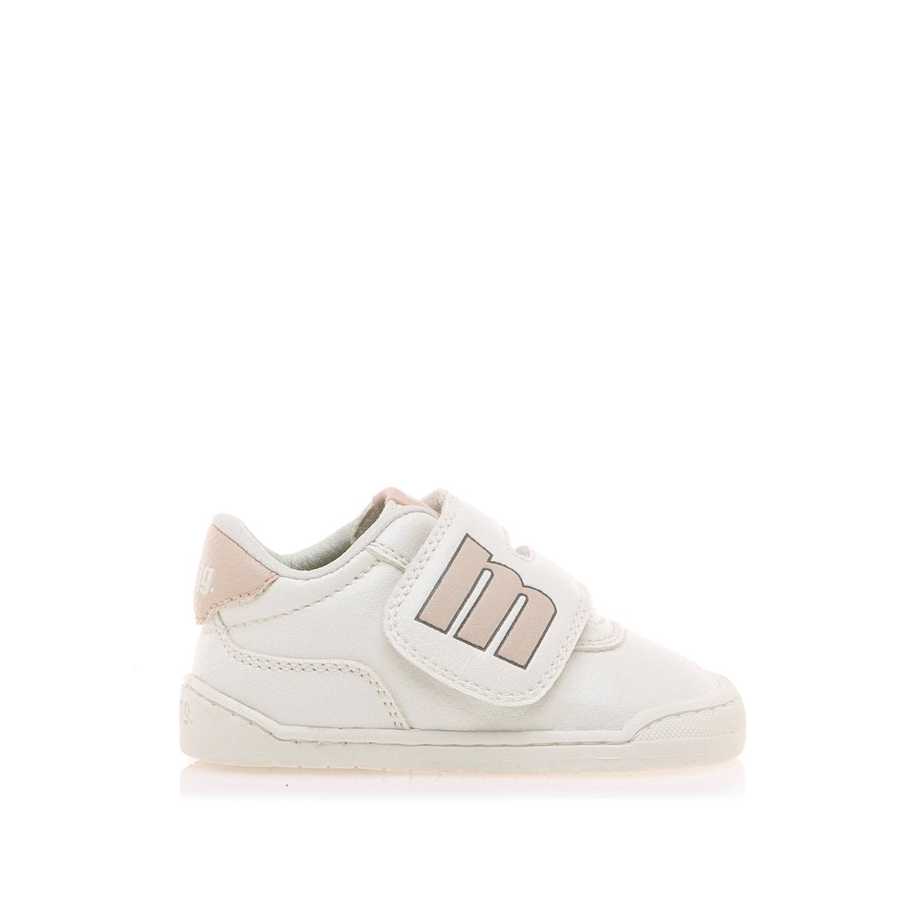 Sneakers Free Baby Blanc – Rose Clair