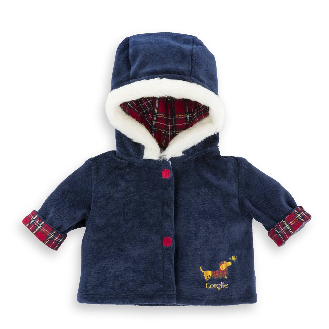 Manteau Corolle En Fêtes Pour Poupon 36 Cm Multicolore