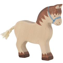 Jouet-Jeux d'imagination-Figurine cheval de trait