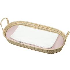 Set panier à langer : panier + matelas + drap-housse + tapis de change jeanne  - vertbaudet enfant