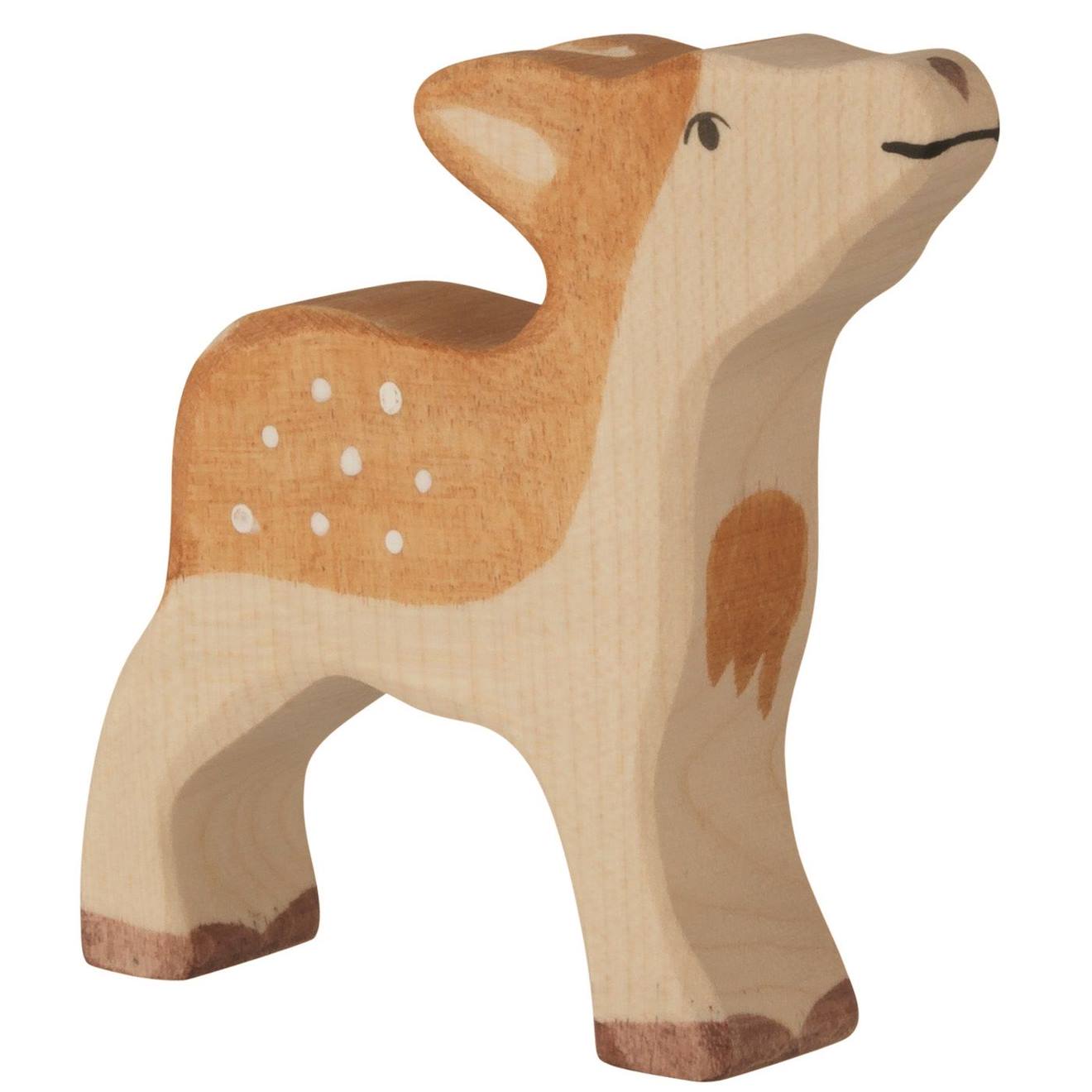 Figurine Faon Marron