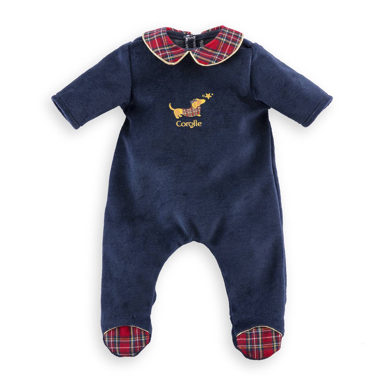 Pyjama Corolle En Fêtes Pour Poupon 36 Cm Multicolore