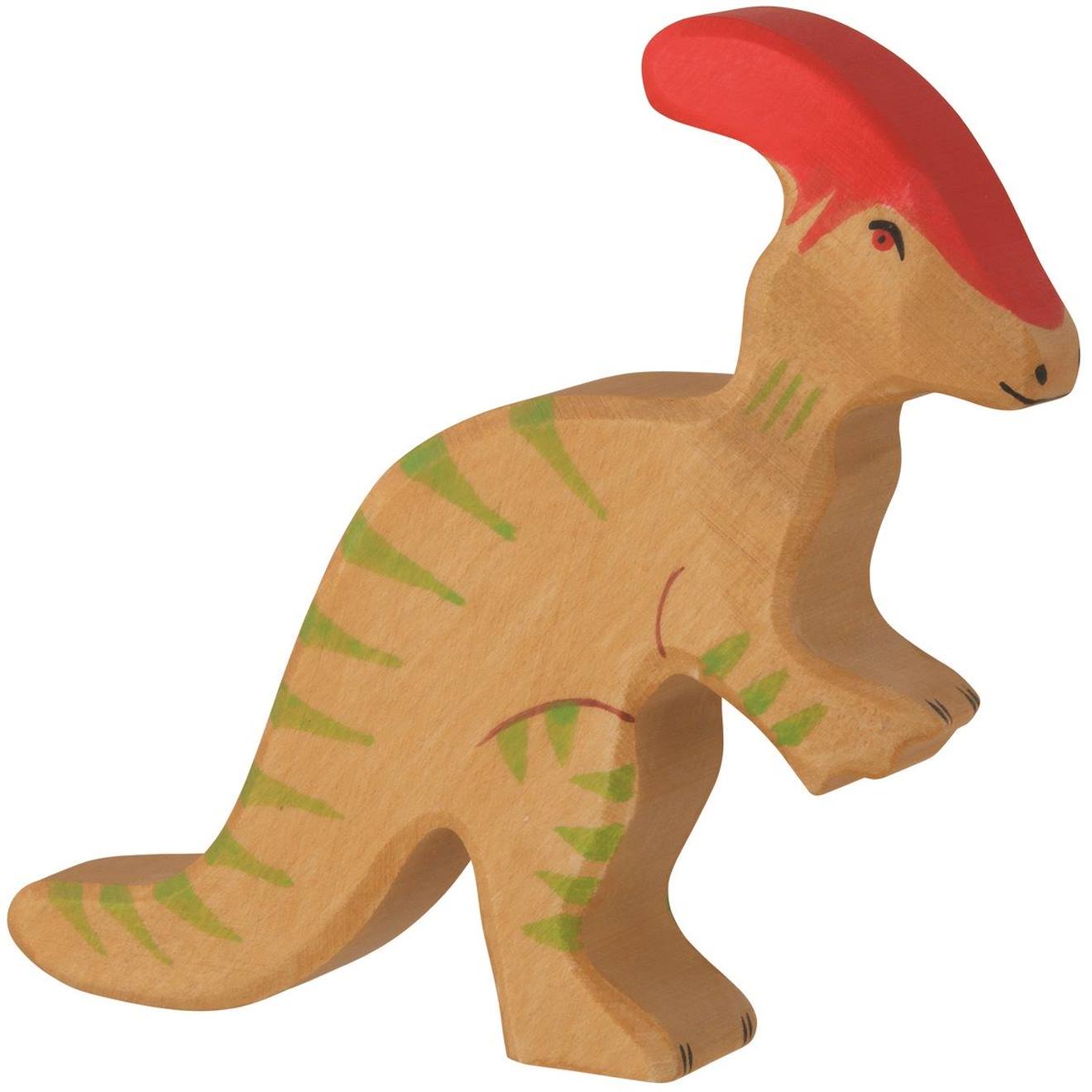 Figurine Parasaurolophus Marron