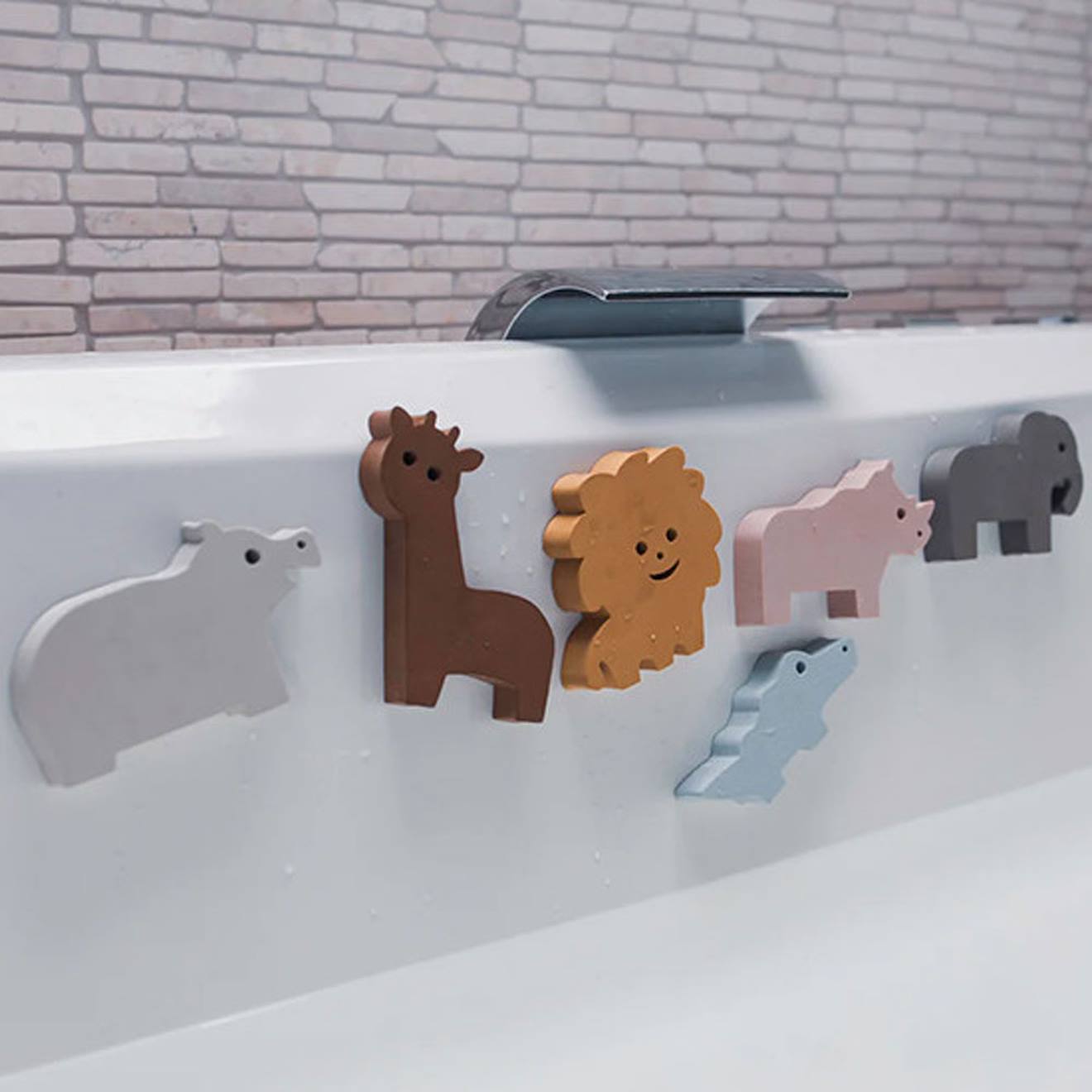Waterfun Set - 6 Animaux Safari Multi-coloured