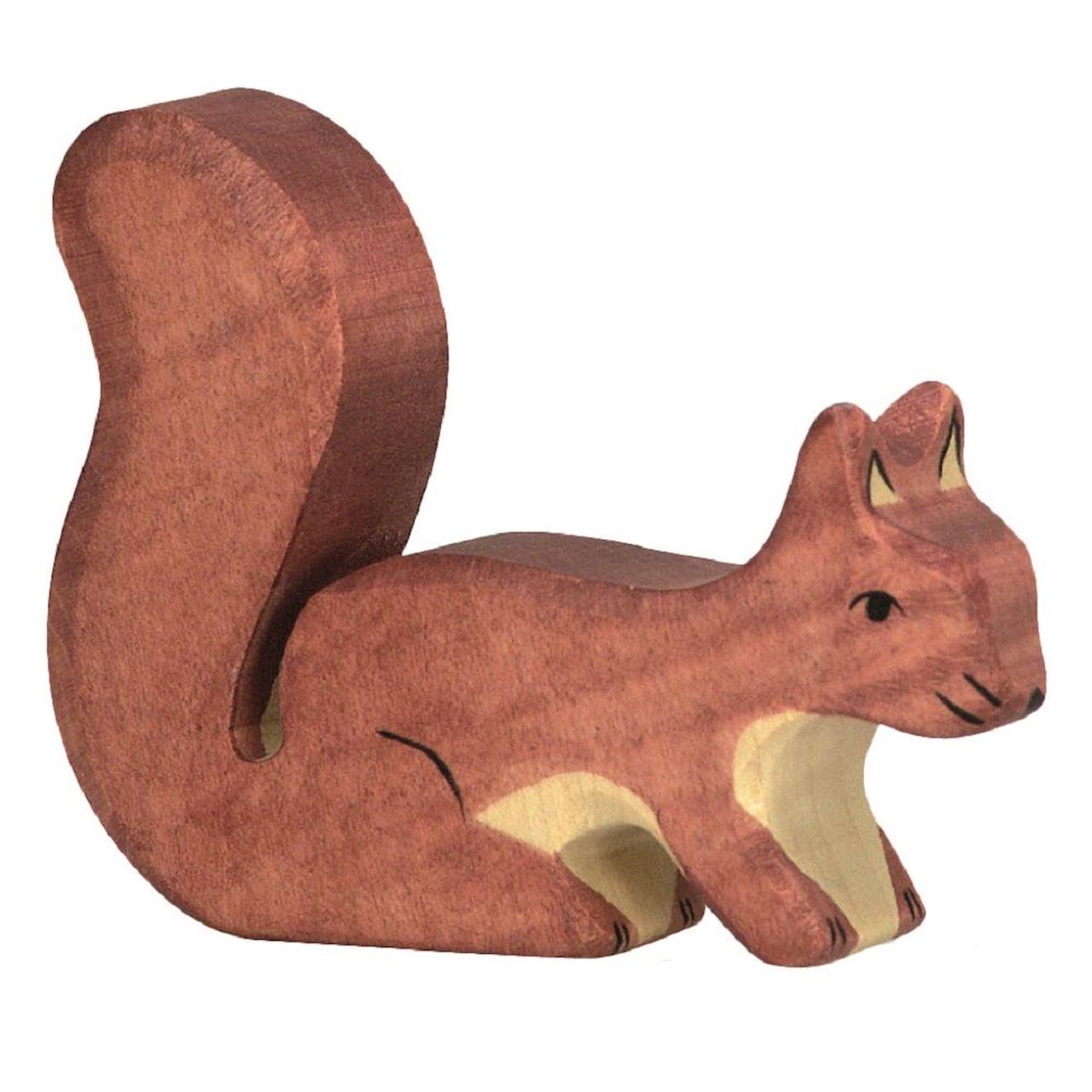 Figurine Ecureuil Brun Marron