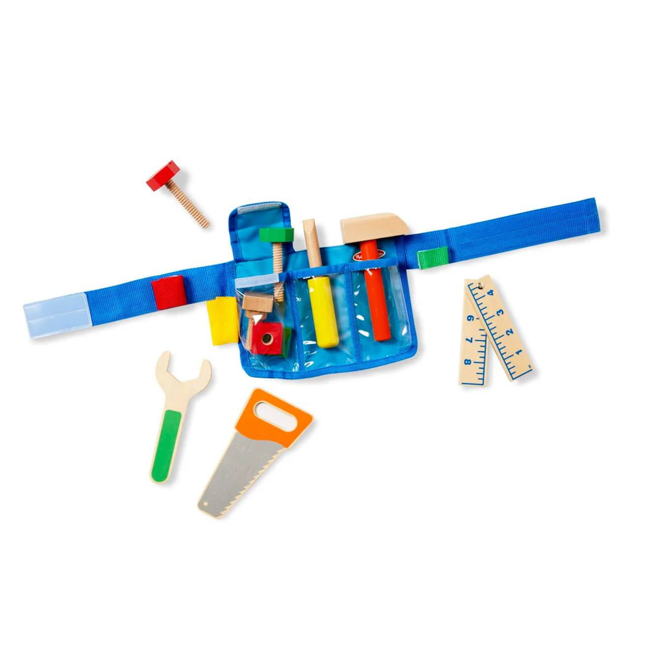 Ceinture Porte Outils Bricoleur Bleu