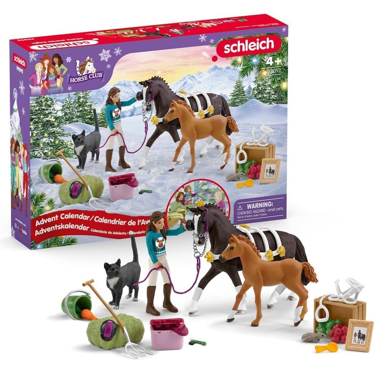 Calendrier De L'avent Horse Club 2 Violet