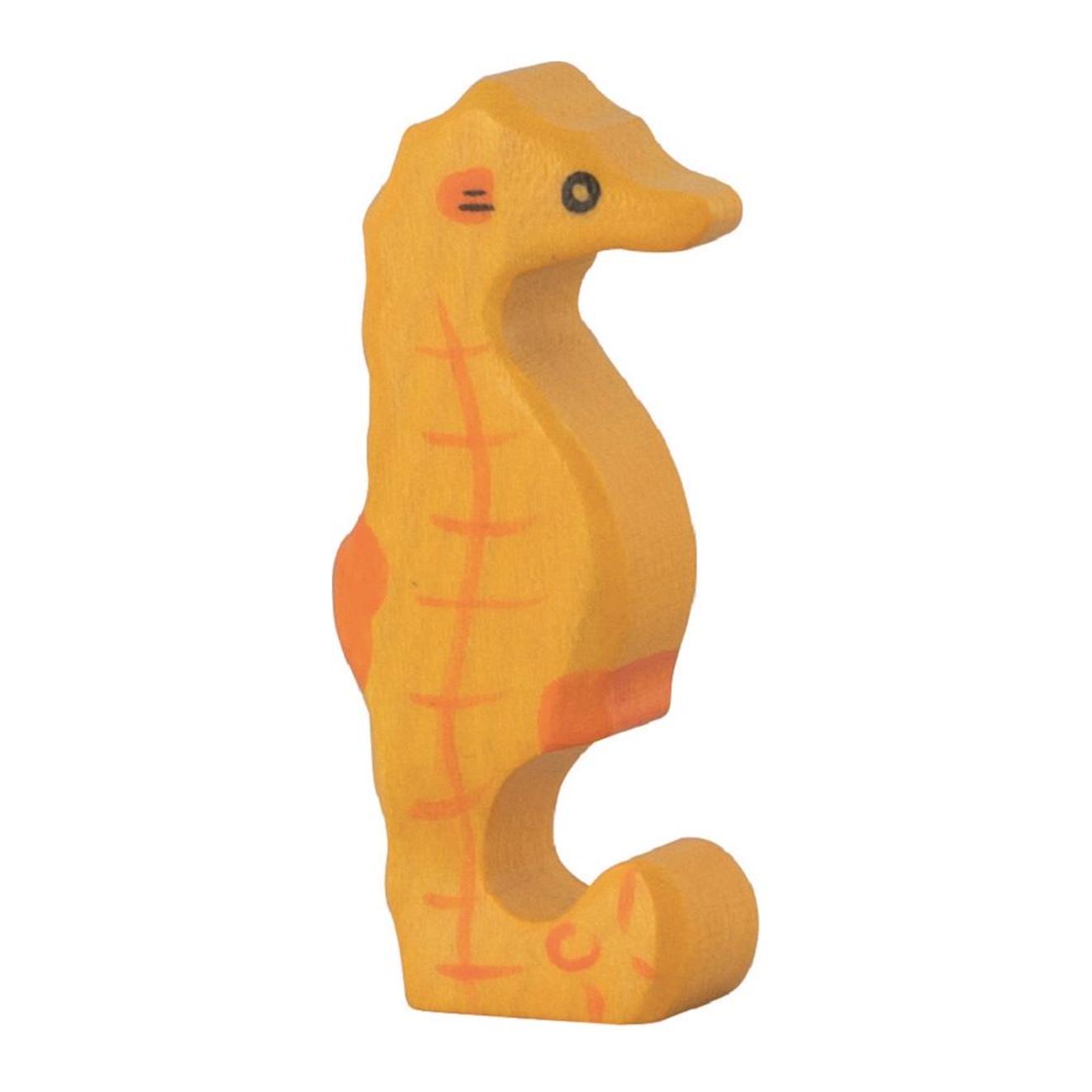 Figurine Hippocampe Jaune