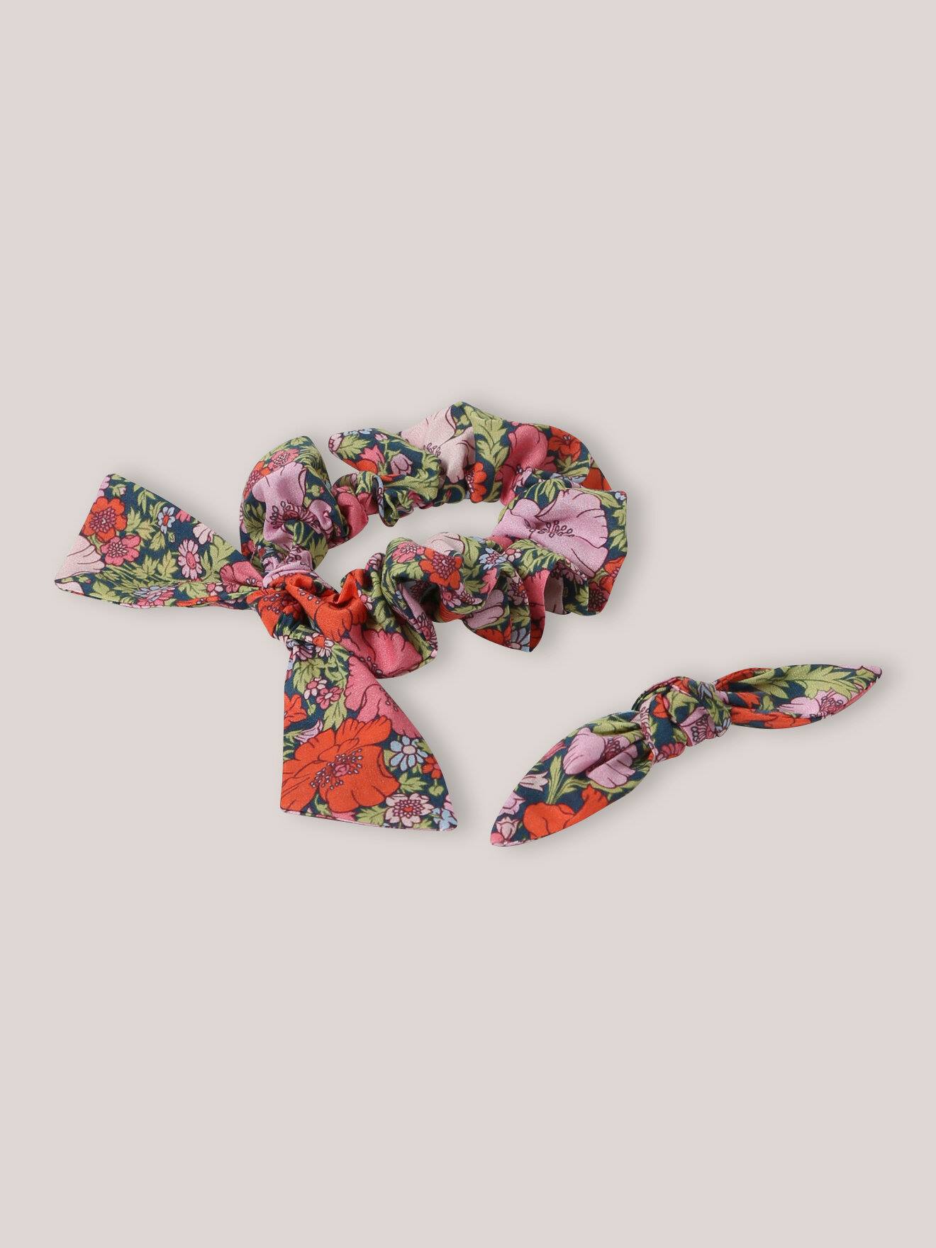 Pince Et Chouchou En Tissu Liberty Fille Lib Meadow Song
