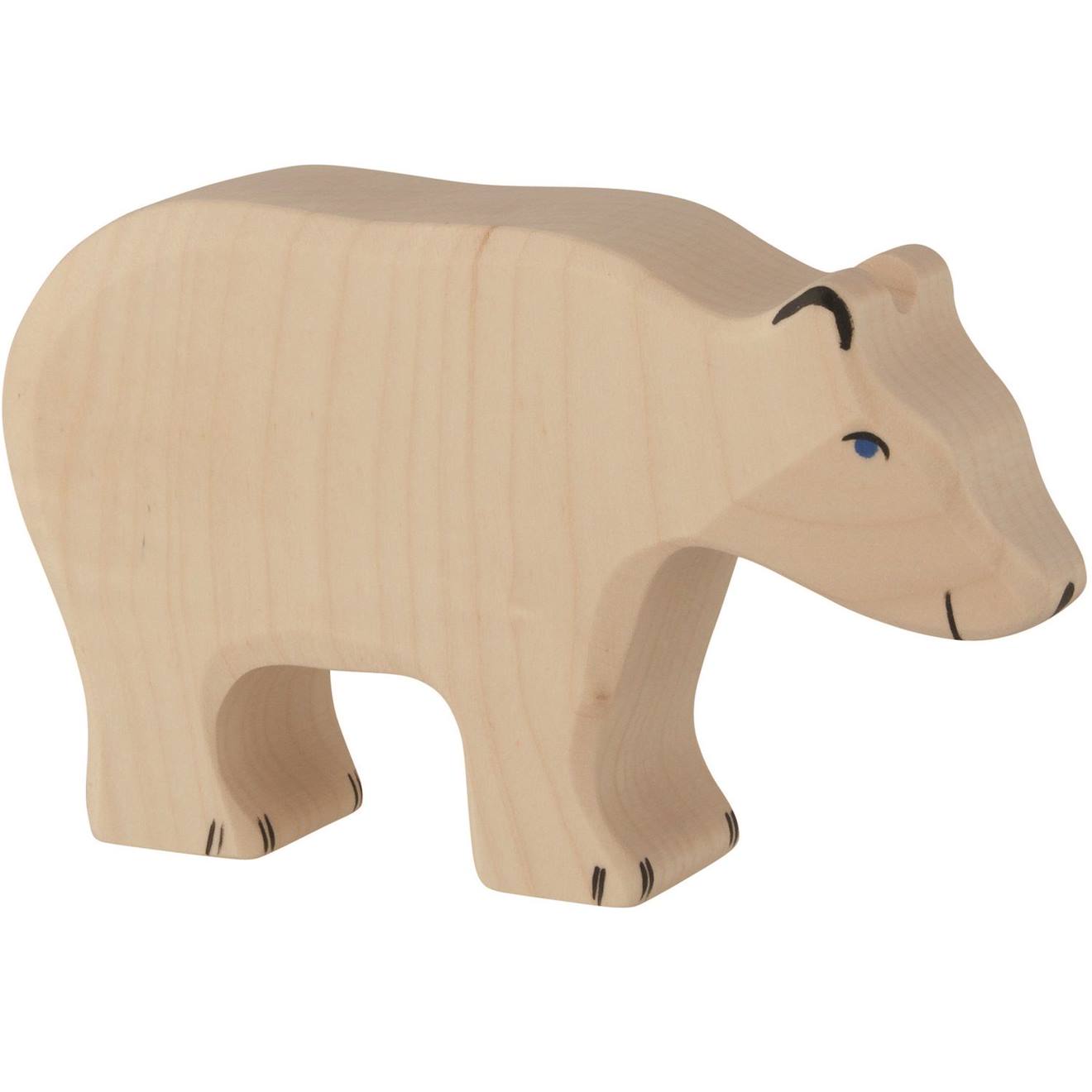 Figurine Ours Polaire Beige