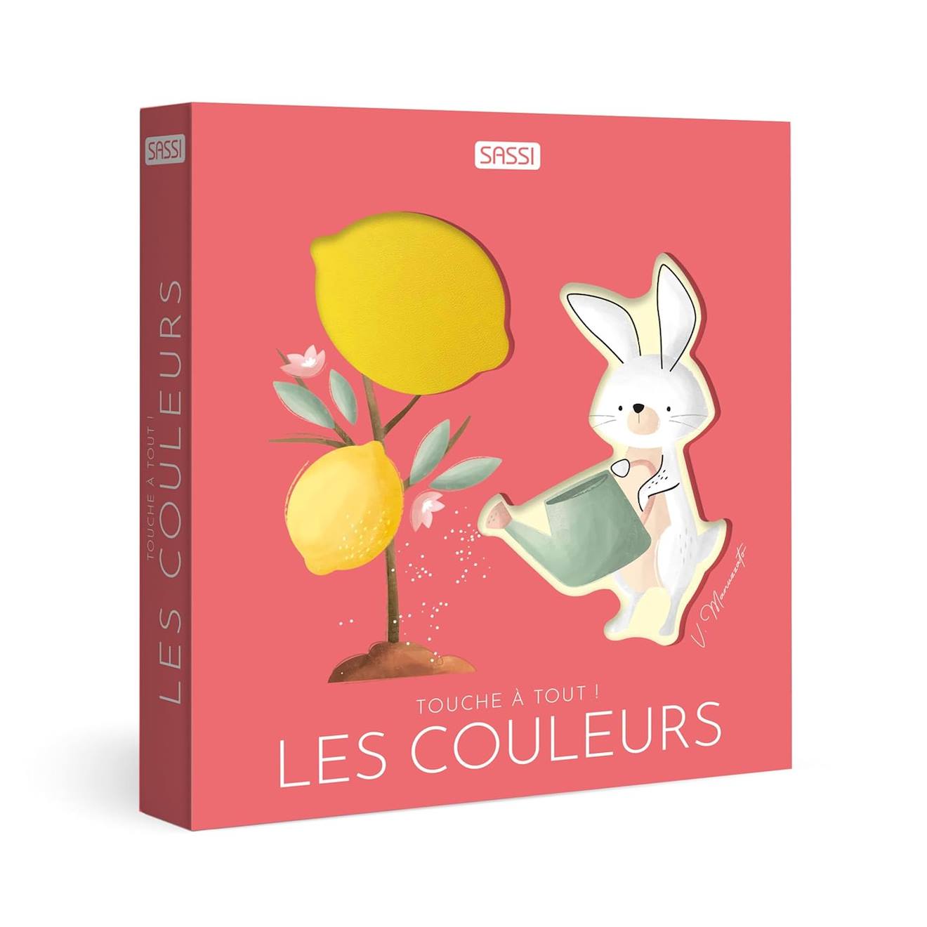 Livre Touche À Tout - Les Couleurs Rouge