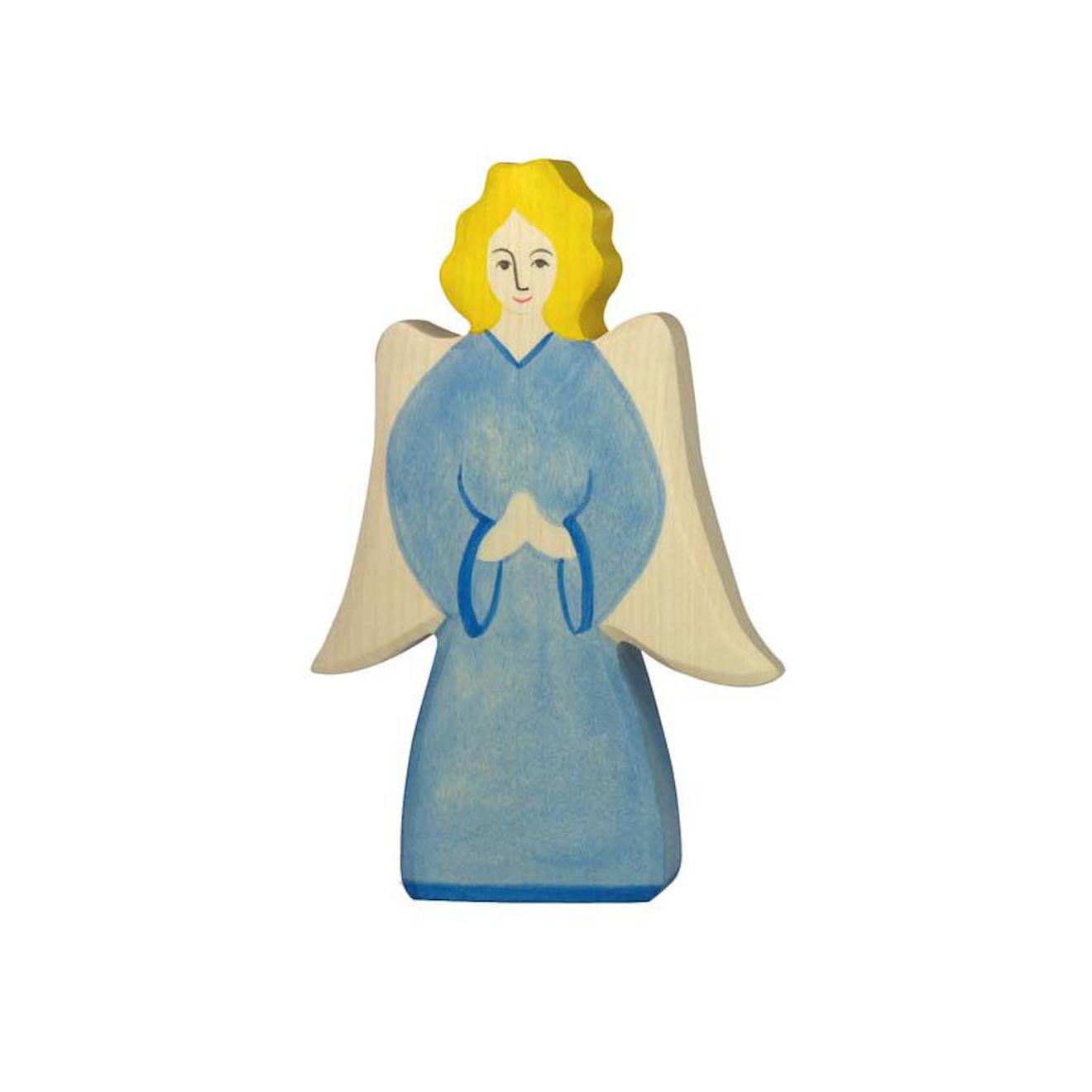 Figurine Crèche De Noël - Archange Bleu