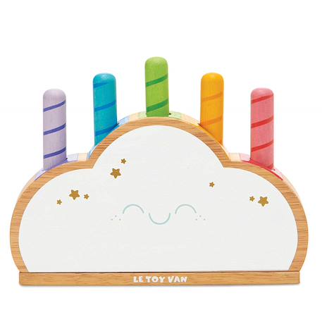 Le Toy Van - Nuage Arc-en-ciel Pop-up Blanc