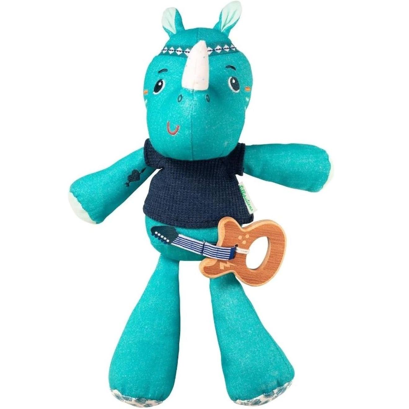 Peluche Musicale Marius Bleu
