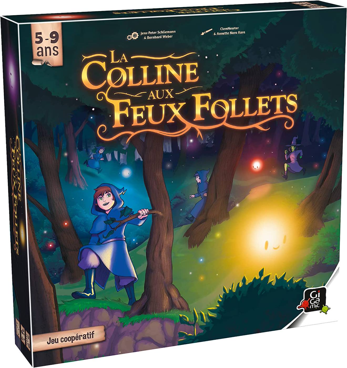 La Colline Aux Feux Follets Bleu