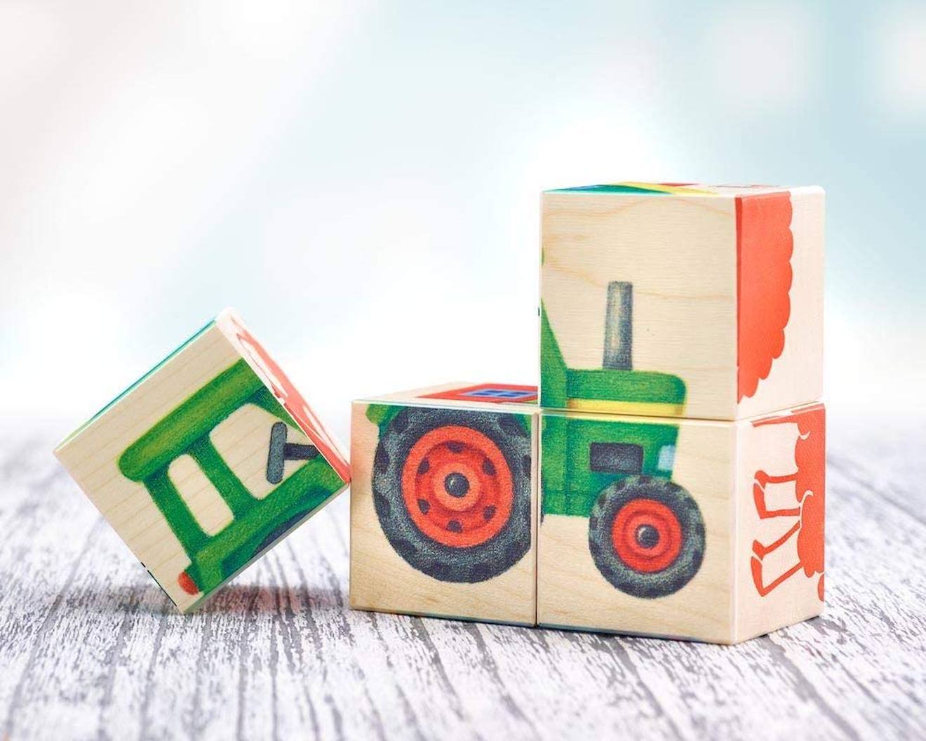 Cubes De La Ferme Beige