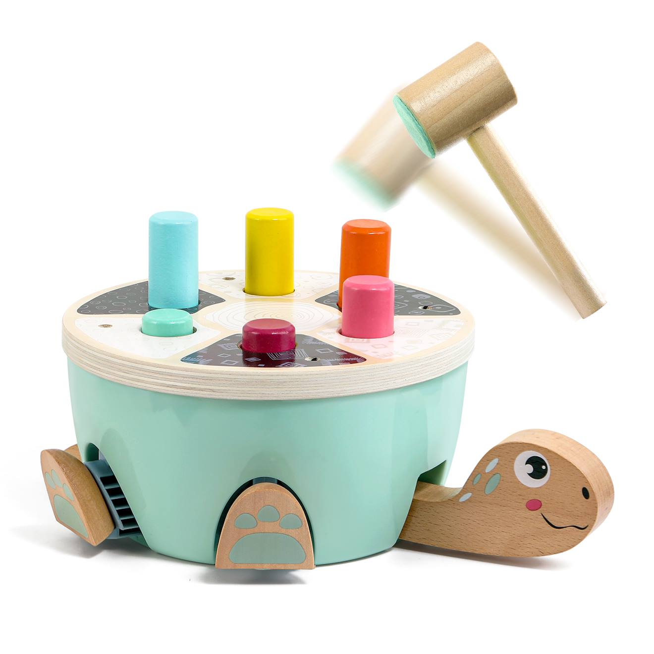 Jeu De Tape-tape Tortue Vert