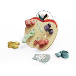 Jouet-Jeu éducatif vers de pomme