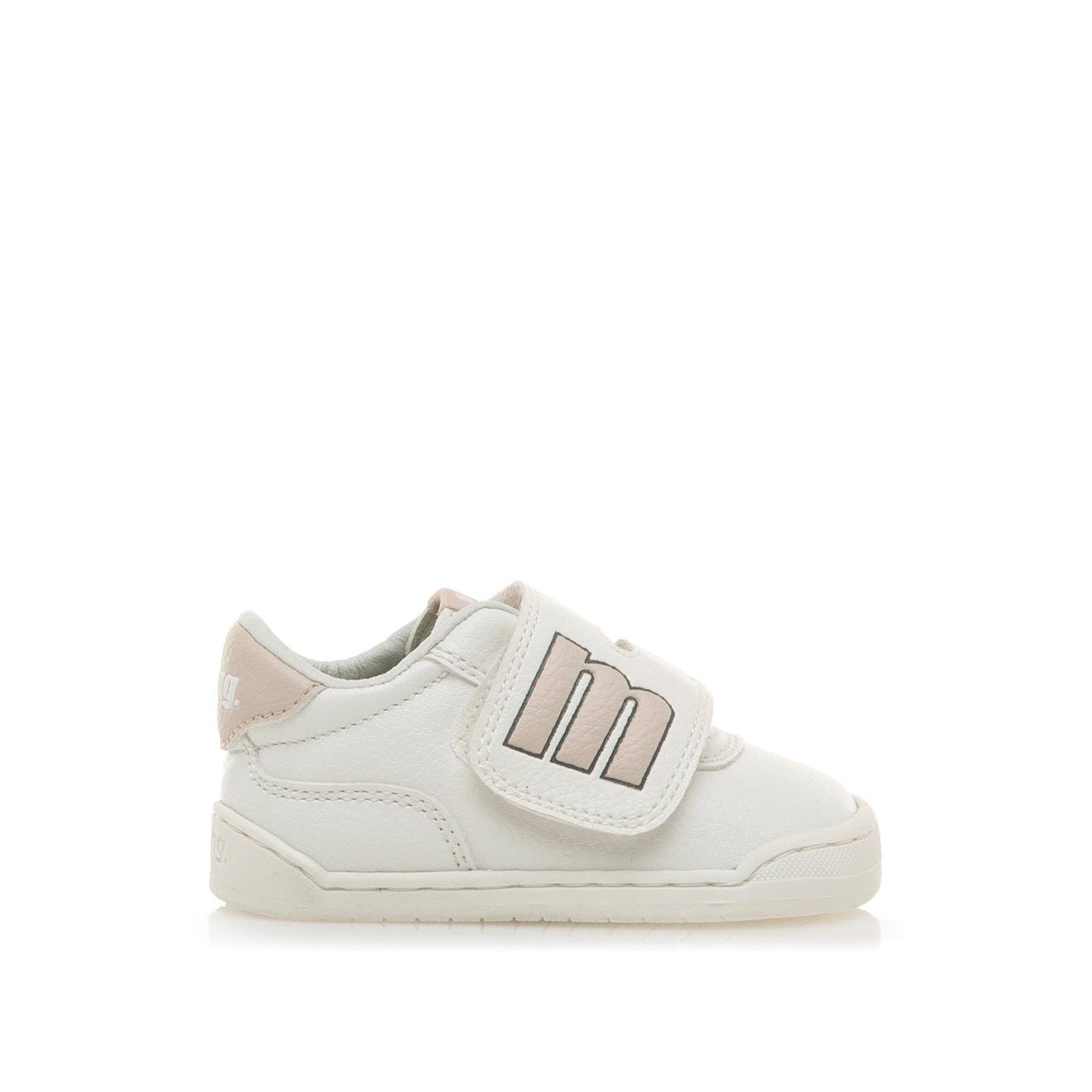 Sneakers Free Baby Blanc – Rose Pastel