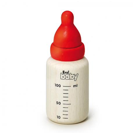 Erzi - Biberon En Bois Beige