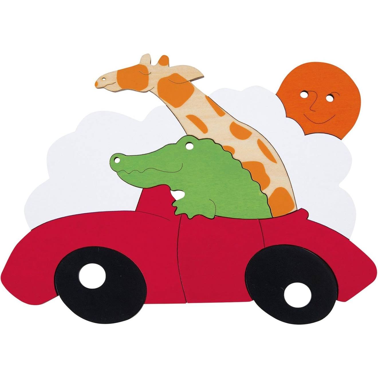 Puzzle - Turbo Rouge (Hape) - Image 3