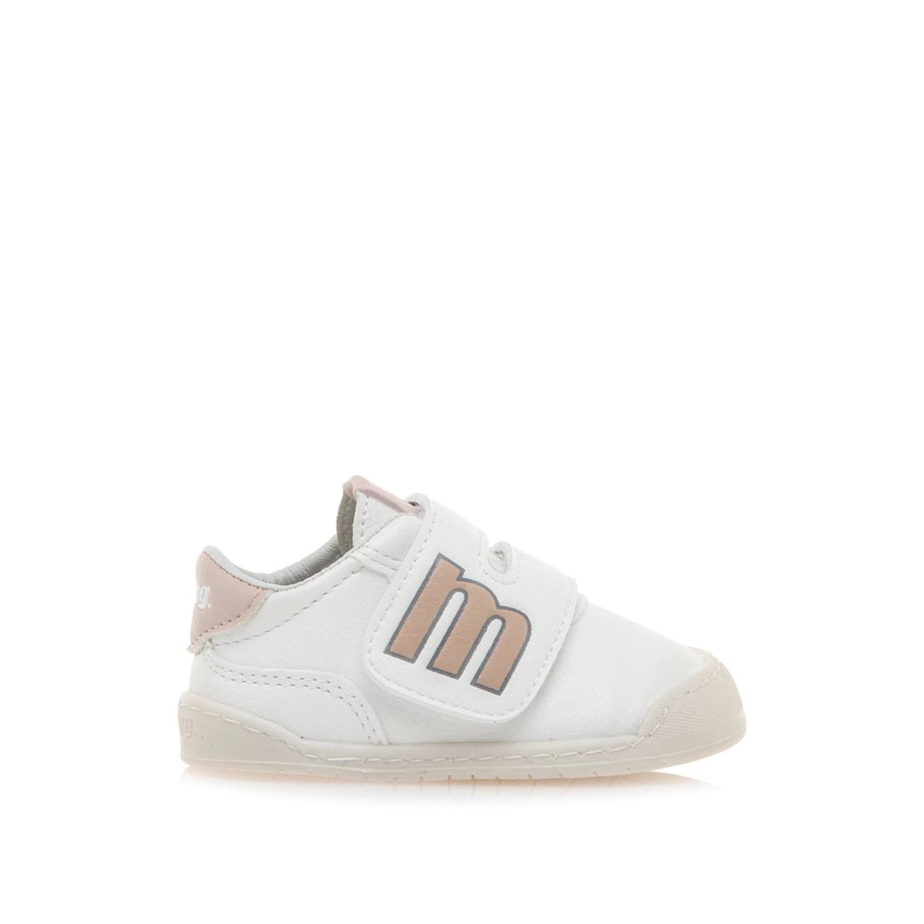 Sneakers Free Baby Blanc-rose