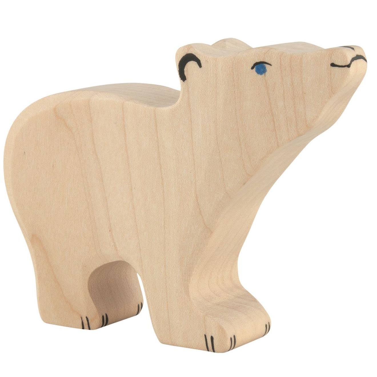 Figurine Ours Polaire, Petit Beige