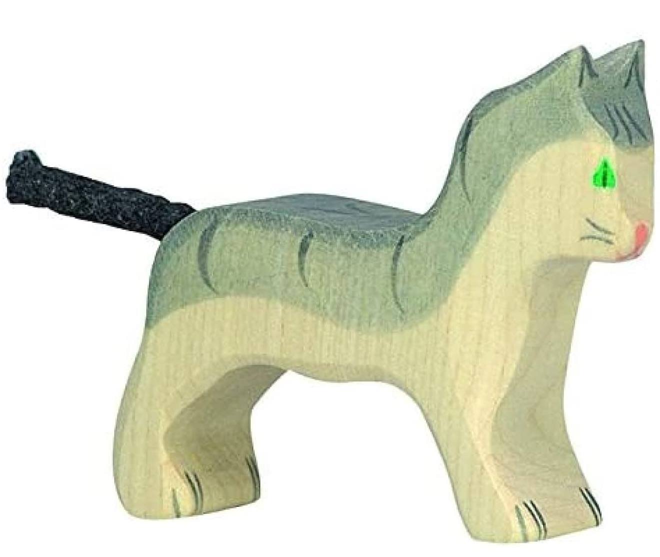 Figurine Chat Gris