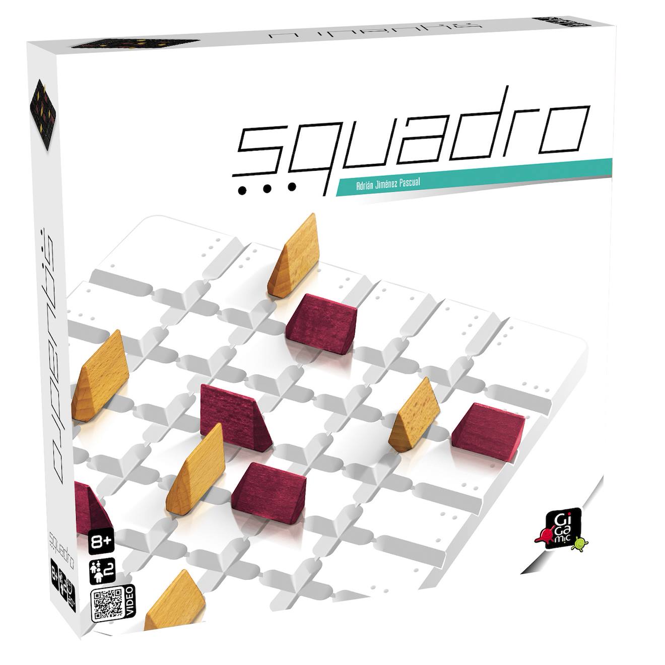 Jeu De Réflexion Squadro Marron