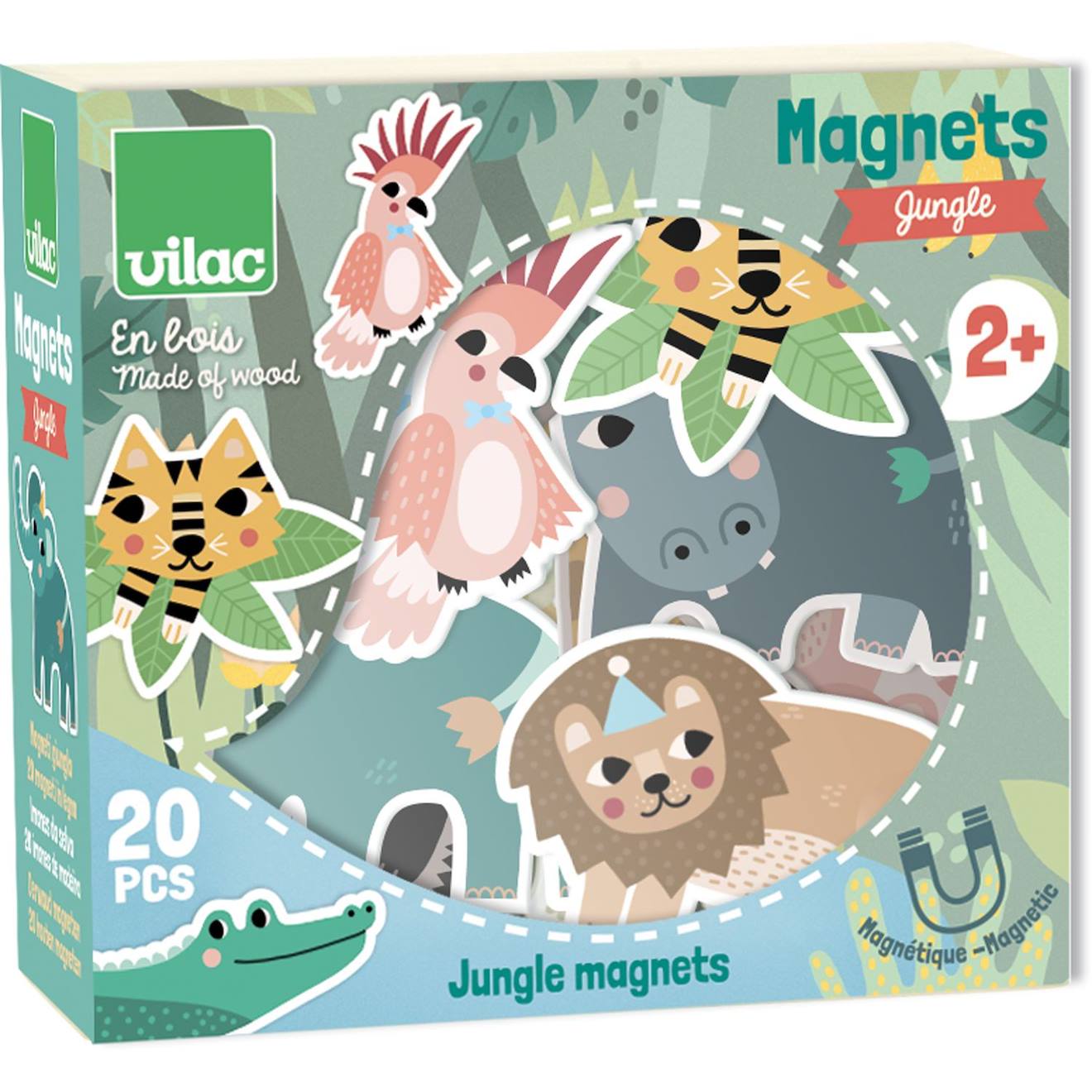 Magnets Jungle Michelle Carlslund Bleu