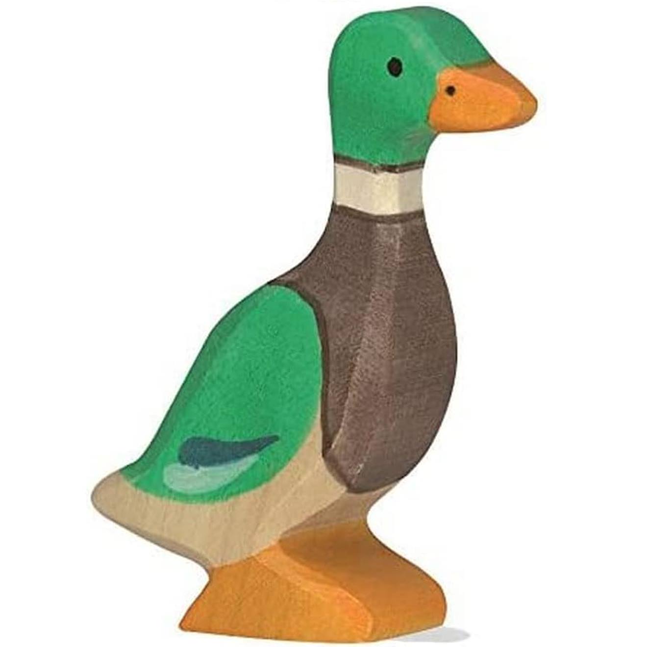Figurine Canard Vert