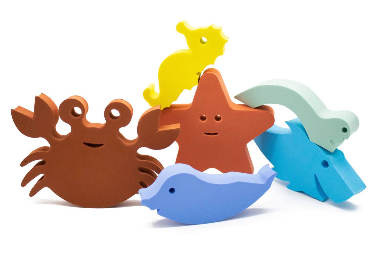 Waterfun Set - 6 Animaux Multi-coloured