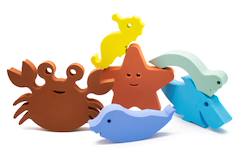 Jouet-Waterfun set - 6 animaux
