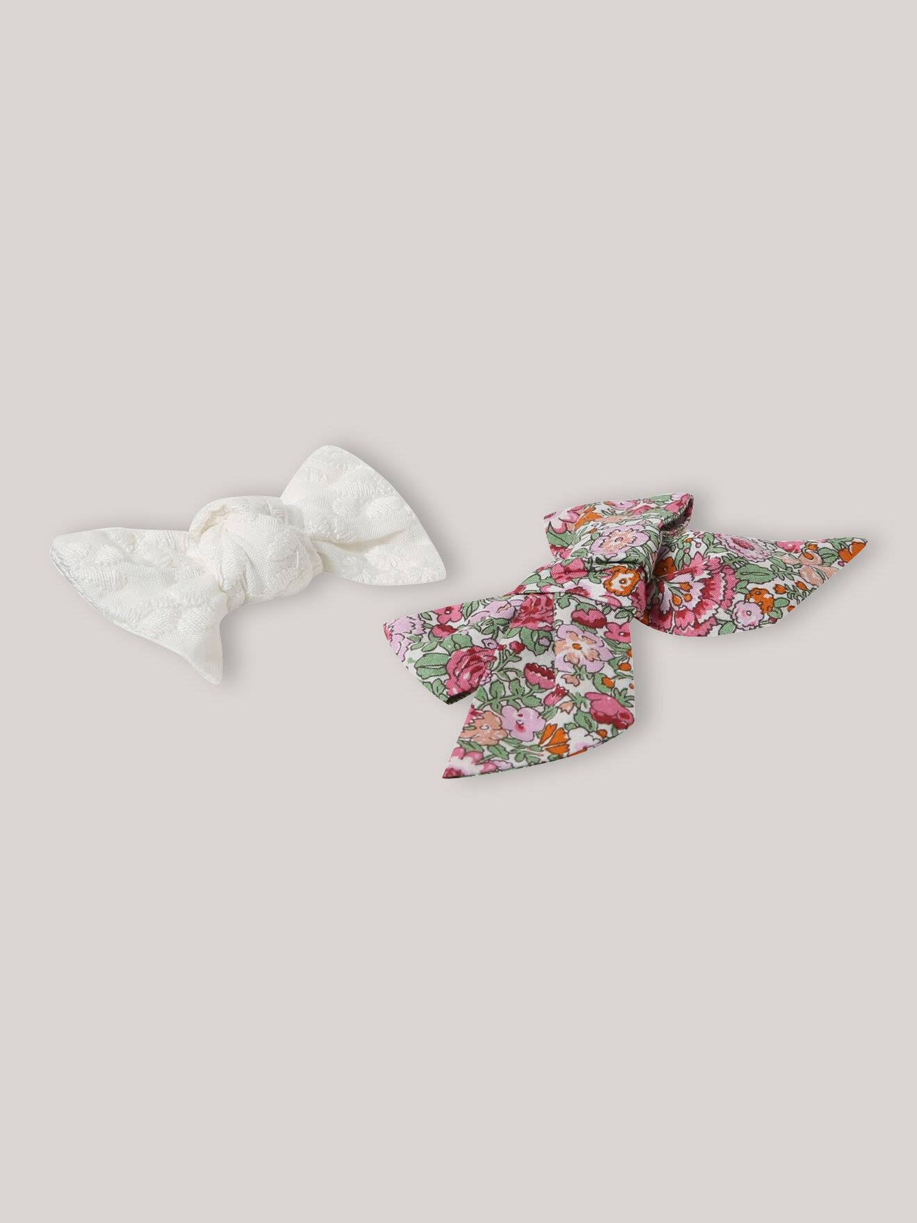 Lot De 2 Barrettes Bébé Lib Amelie