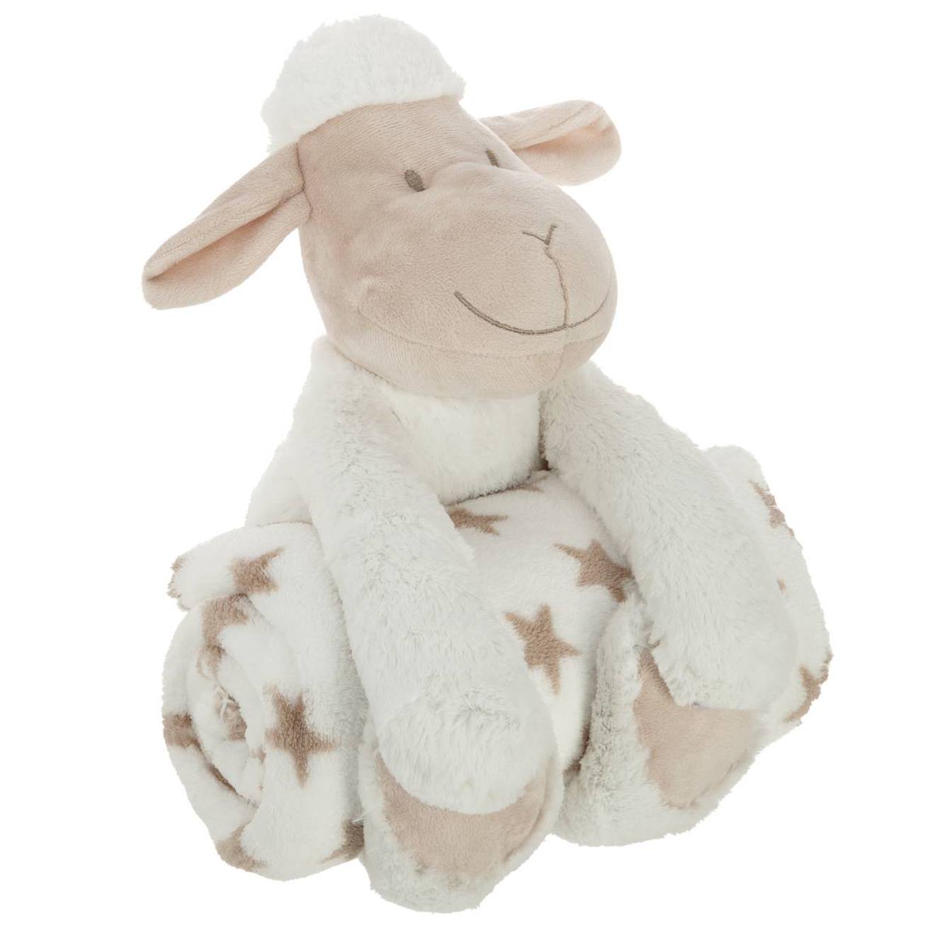 Plaid Peluche - Mouton Multicolore