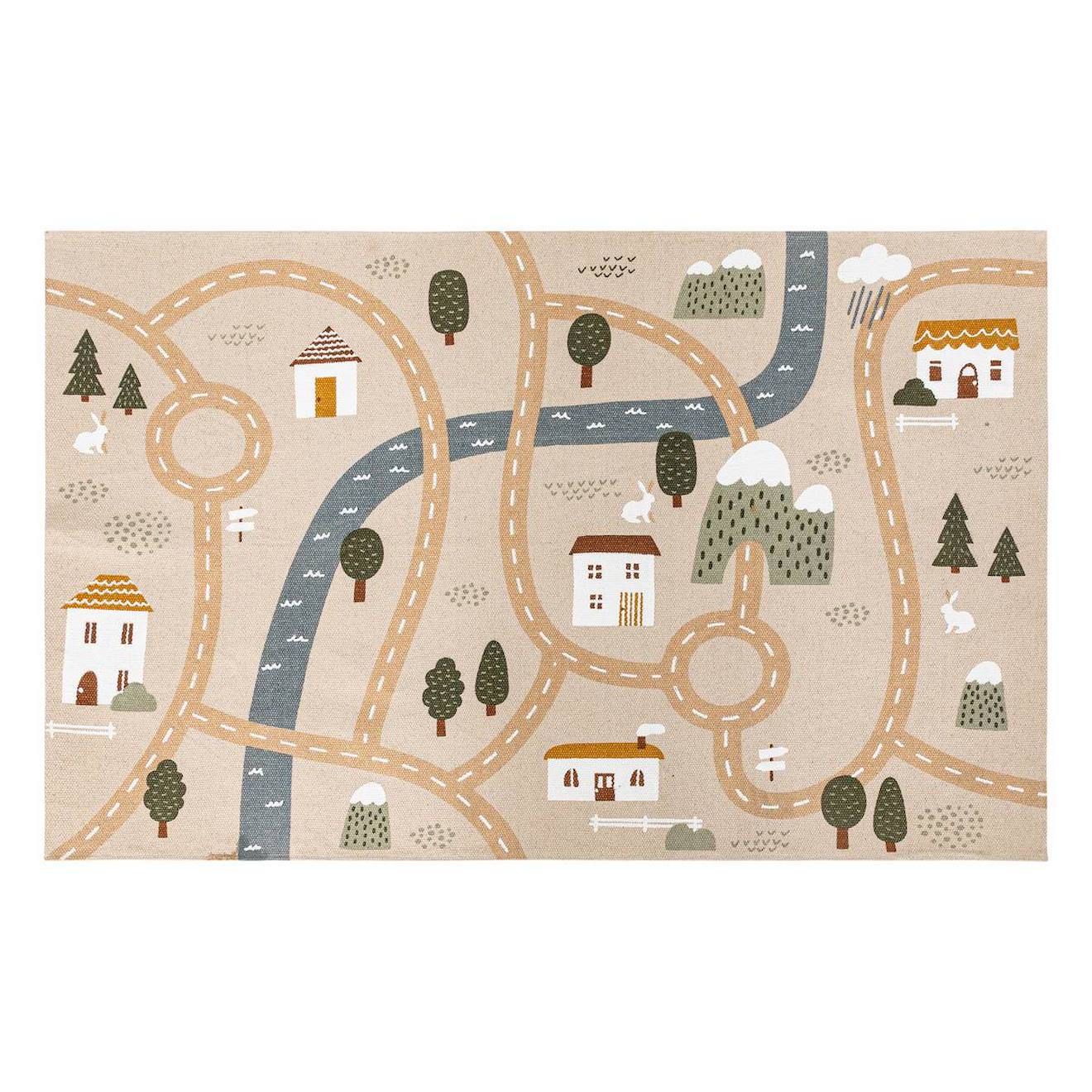 Tapis Enfant Route - Niels Multicolore