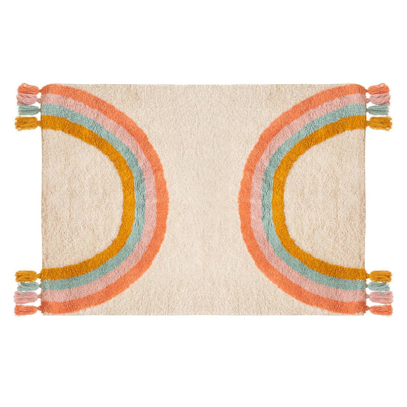 Tapis Enfant - Carte Multicolore