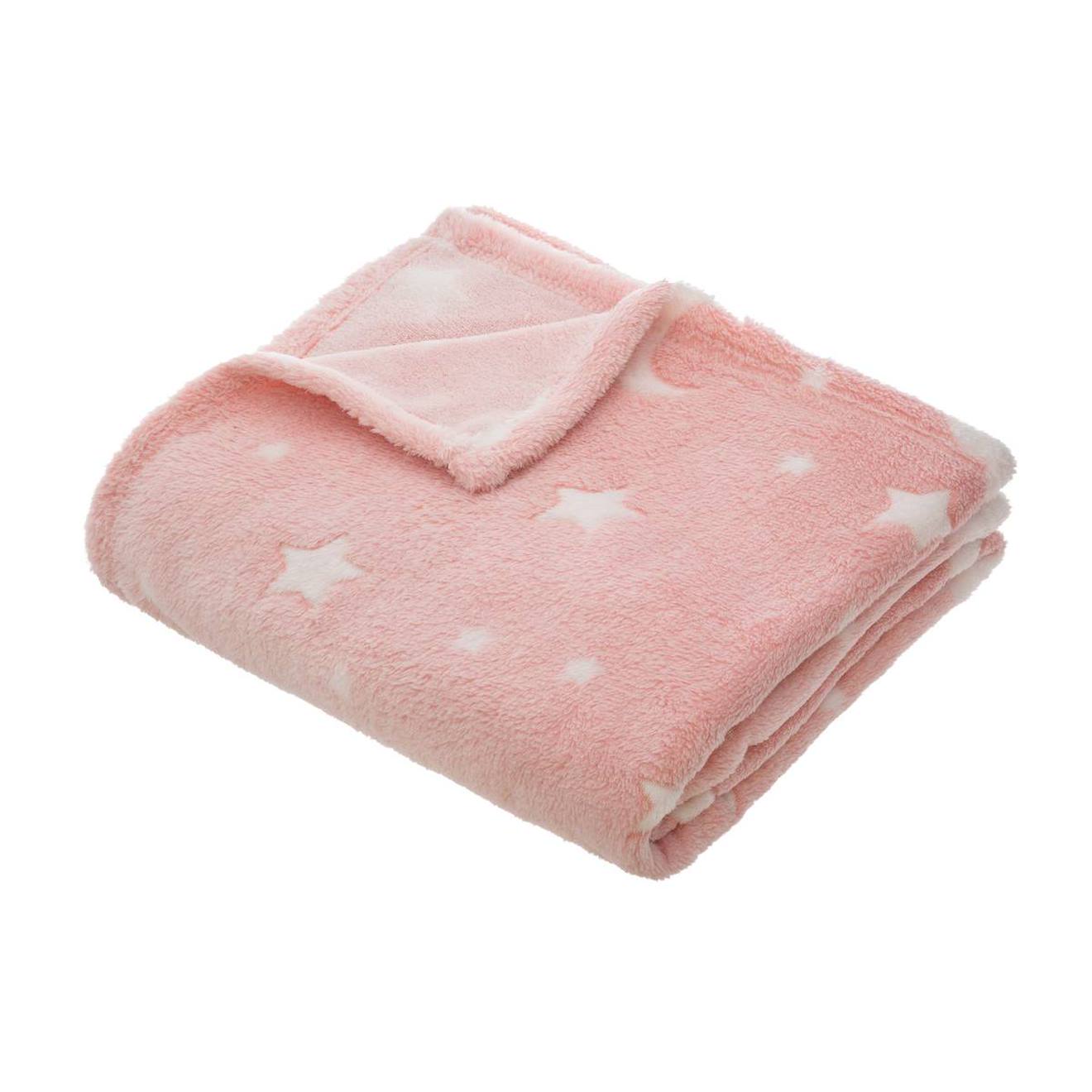Plaid Enfant Rose Clair
