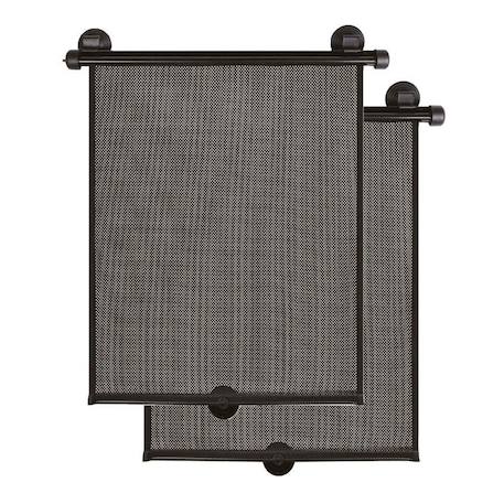 Ezimoov - Lot De 2 Pare-soleil Déroulant Ezi Sun Roller Noir